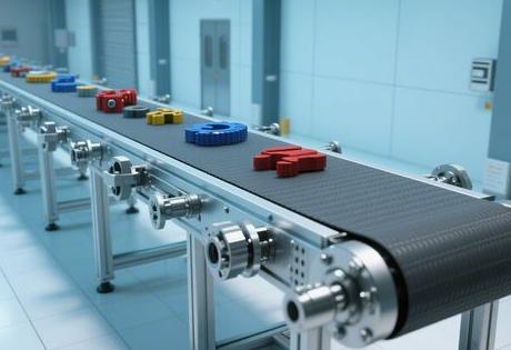 皮带装配输送线