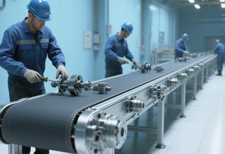 皮带装配输送线