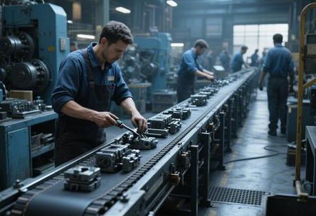 皮带装配输送线