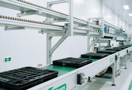 南沙pvc平面输送线