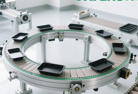 环形轨道夹具输送线系统