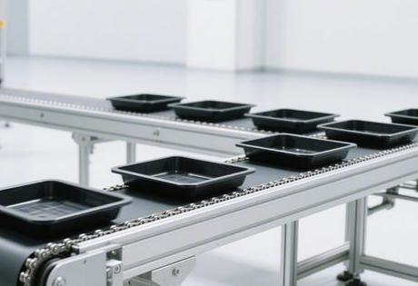 小龙虾烘干输送线