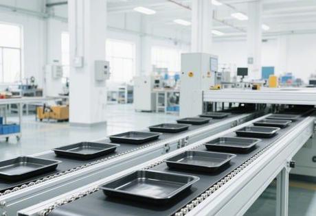 Ring Baking Guide Conveyor Line 环型烘烤导轨输送线