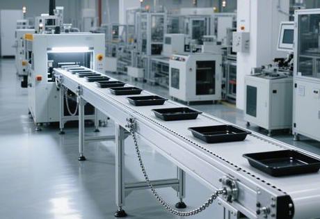 Ring Baking Guide Conveyor Line 环型烘烤导轨输送线
