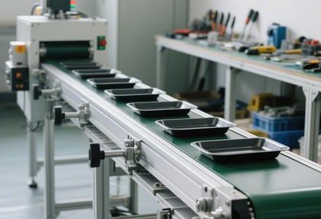 环形倍速链导电工装