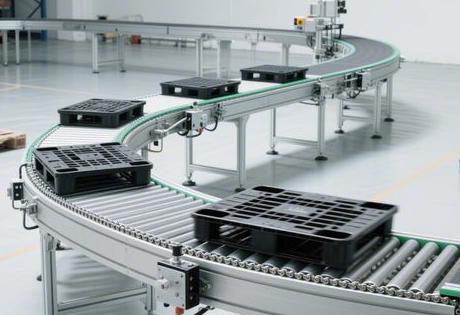 上下环形倍速链输送线