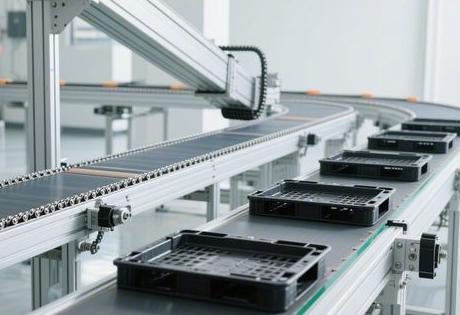 上下环形倍速链输送线