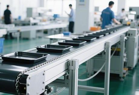 小型环形倍速链线