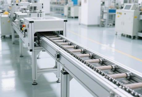 双层倍速链升降台