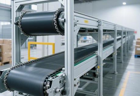 双层倍速链升降台