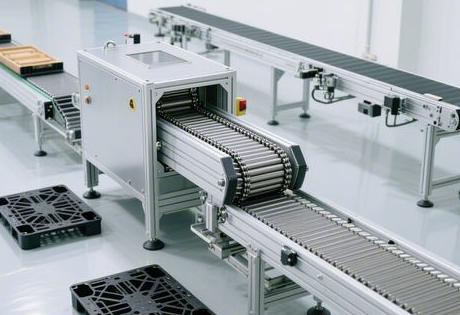 双层倍速链转台