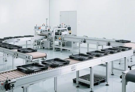 左右循环倍速链生产线