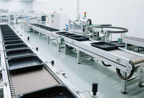 左右循环倍速链生产线